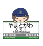 ぱんちくん駅名スタンプ〜阪堺線・上町線〜（個別スタンプ：15）