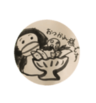 ペンギンスタンプ(フロアボールもあります)（個別スタンプ：4）