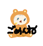 おえかき6才なーちゃんスタンプ（個別スタンプ：22）
