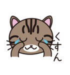 キジトラ猫のイラストスタンプ（個別スタンプ：25）