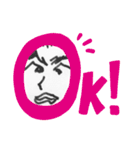 手書きの青年②（個別スタンプ：6）