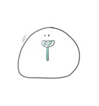 無表情もち（個別スタンプ：14）
