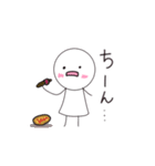 チーズドッグ食べてタピろう！（個別スタンプ：20）