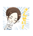 Woman's true feeling「女の本音」（個別スタンプ：4）