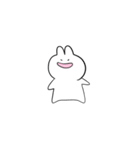 笑顔のうさぎたち 小さめ（個別スタンプ：13）
