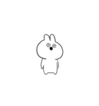 笑顔のうさぎたち 小さめ（個別スタンプ：30）