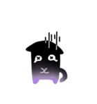 ゆるい無口なネコ（個別スタンプ：4）