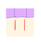 元気なひかりちゃんの地味に使えるスタンプ（個別スタンプ：7）