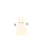 ふにゃっとうさぎ（個別スタンプ：19）