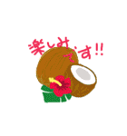ハワイ好きさん専用シンプルスタンプ（個別スタンプ：39）