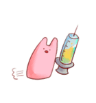 うさぎのあいつとだるまとひゃん3（個別スタンプ：8）