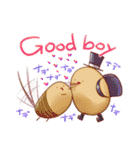 うさぎのあいつとだるまとひゃん3（個別スタンプ：22）