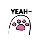 ゆっくり猫の足(中国語 ver.)（個別スタンプ：20）