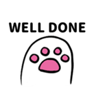 ゆっくり猫の足(中国語 ver.)（個別スタンプ：37）
