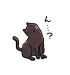黒猫 くまン（個別スタンプ：30）