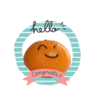 みかんちゃんスタンプ②（個別スタンプ：10）