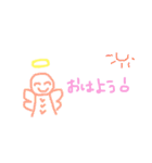 ここだよ天使ちゃん！（個別スタンプ：13）