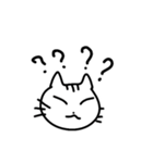 日常で使いやすいゆるネコスタンプ（個別スタンプ：25）