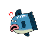 海の変なヤツたち。（個別スタンプ：9）