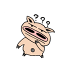 よこブタくんの生き様 日常編（個別スタンプ：15）