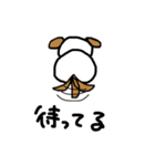 シンプルな犬のジョン（個別スタンプ：23）