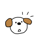 シンプルな犬のジョン（個別スタンプ：36）