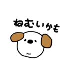 シンプルな犬のジョン（個別スタンプ：37）