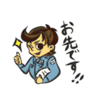 輝け！KB君(交通誘導警備・現場編)（個別スタンプ：3）