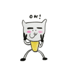 みんなも泣いたりするよね！春夏編（個別スタンプ：7）
