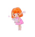 おんなのことウサギ（個別スタンプ：31）