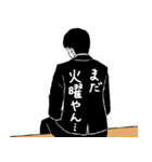 背中で語るサラリーマン（個別スタンプ：20）