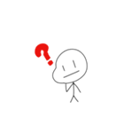 毎日使える棒人間（個別スタンプ：25）