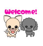 みるく＆くっきー in Puppet town（個別スタンプ：1）