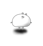 闇のくまくまうさぎ（個別スタンプ：35）