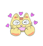 ごきげんとらねこスタンプ（個別スタンプ：4）