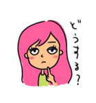 ぴんくねえさん（個別スタンプ：24）