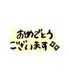 手書きほうが伝わる。毎日使えるスタンプ（個別スタンプ：14）