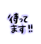 手書きほうが伝わる。毎日使えるスタンプ（個別スタンプ：34）