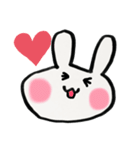 餅々うさぎ（個別スタンプ：3）