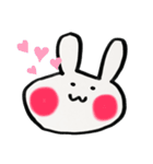 餅々うさぎ（個別スタンプ：4）