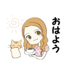 みあ＆なめこ（個別スタンプ：14）