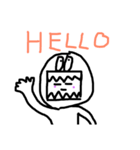 へんてこ着ぐるみマン2（個別スタンプ：4）