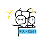 第1作目！愉快な棒人間兄弟！！（個別スタンプ：25）