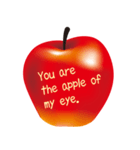 りんごさんの独り言（個別スタンプ：15）