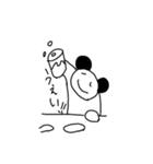 たのしめぱんだ（個別スタンプ：3）