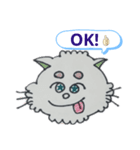 かわいいねことうさぎの毎日（個別スタンプ：5）
