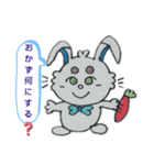 かわいいねことうさぎの毎日（個別スタンプ：25）