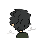もじゃボーイ（個別スタンプ：4）