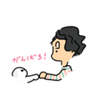 もじゃボーイ（個別スタンプ：7）