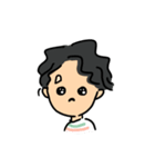 もじゃボーイ（個別スタンプ：9）